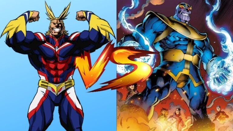 All Might vs. Thanos: Who Would Win in This Crossover Fight?