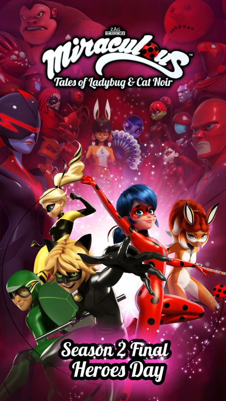 Miraculous Tales of Ladybug and Cat Noir Heroes Day